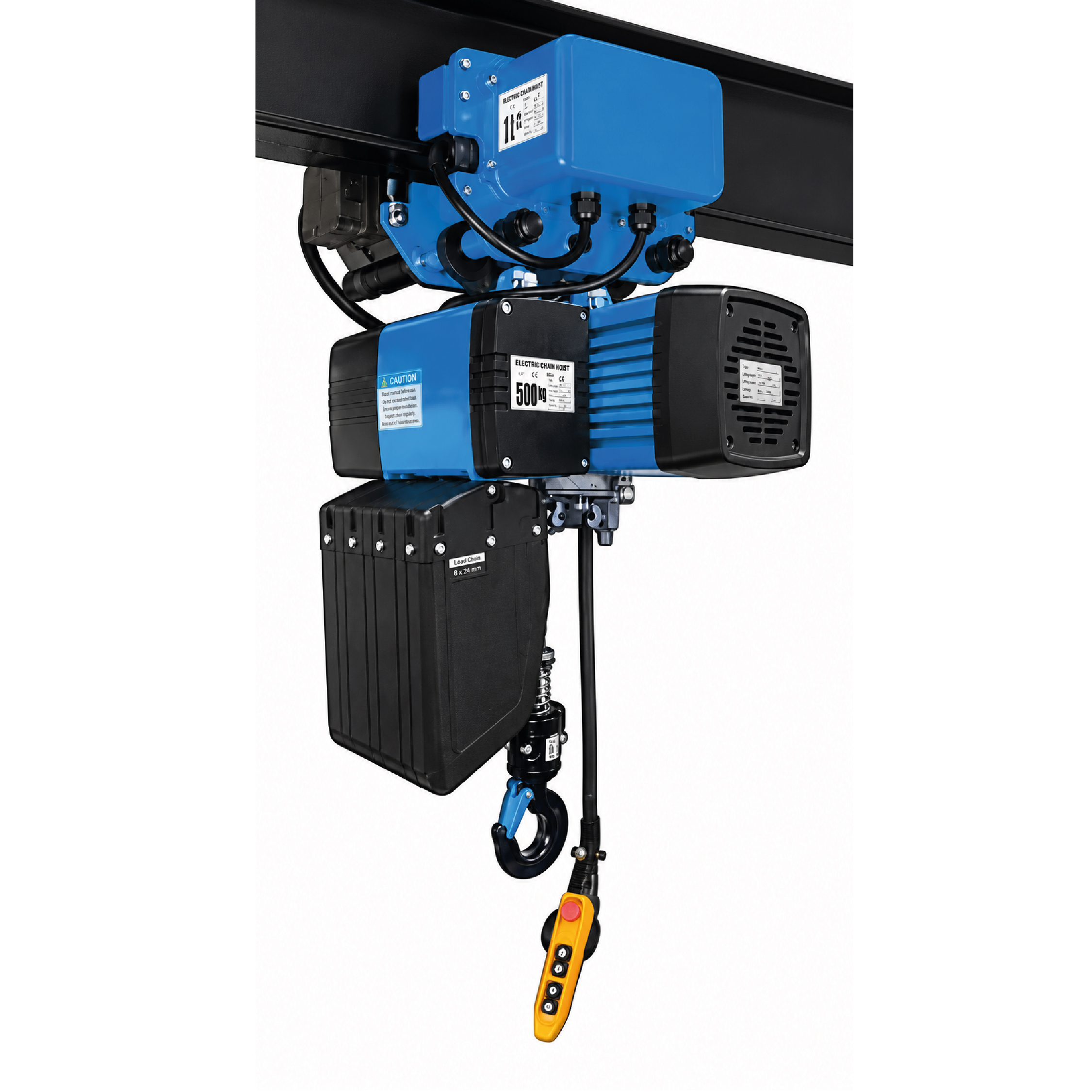 TECLE ELÉCTRICO CON CARRO A CADENA LIFTWORKS